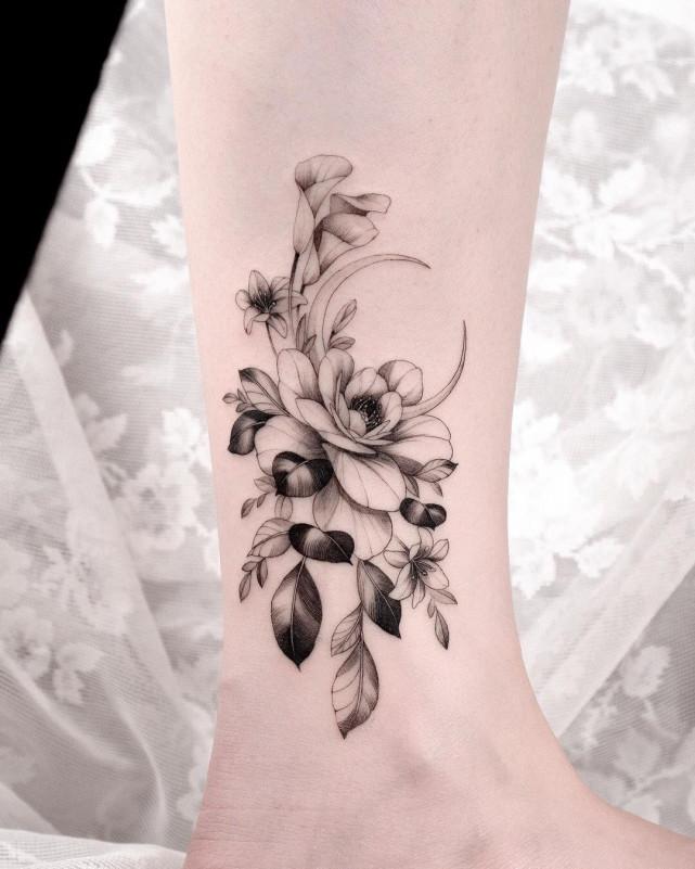 最新流行纹身图案详解，步骤指南与图案展示